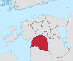 Location of Sakala County