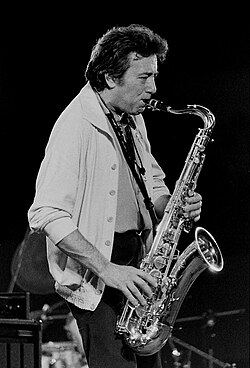 Gianni Bedori in 1980 Photo: Jazz Photogrpher Cesare Rotondo