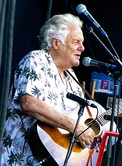 Peter on the Americana Stage at MerleFest in 2024