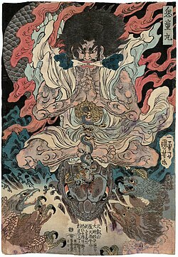 Kidōmaru by Utagawa Kuniyoshi