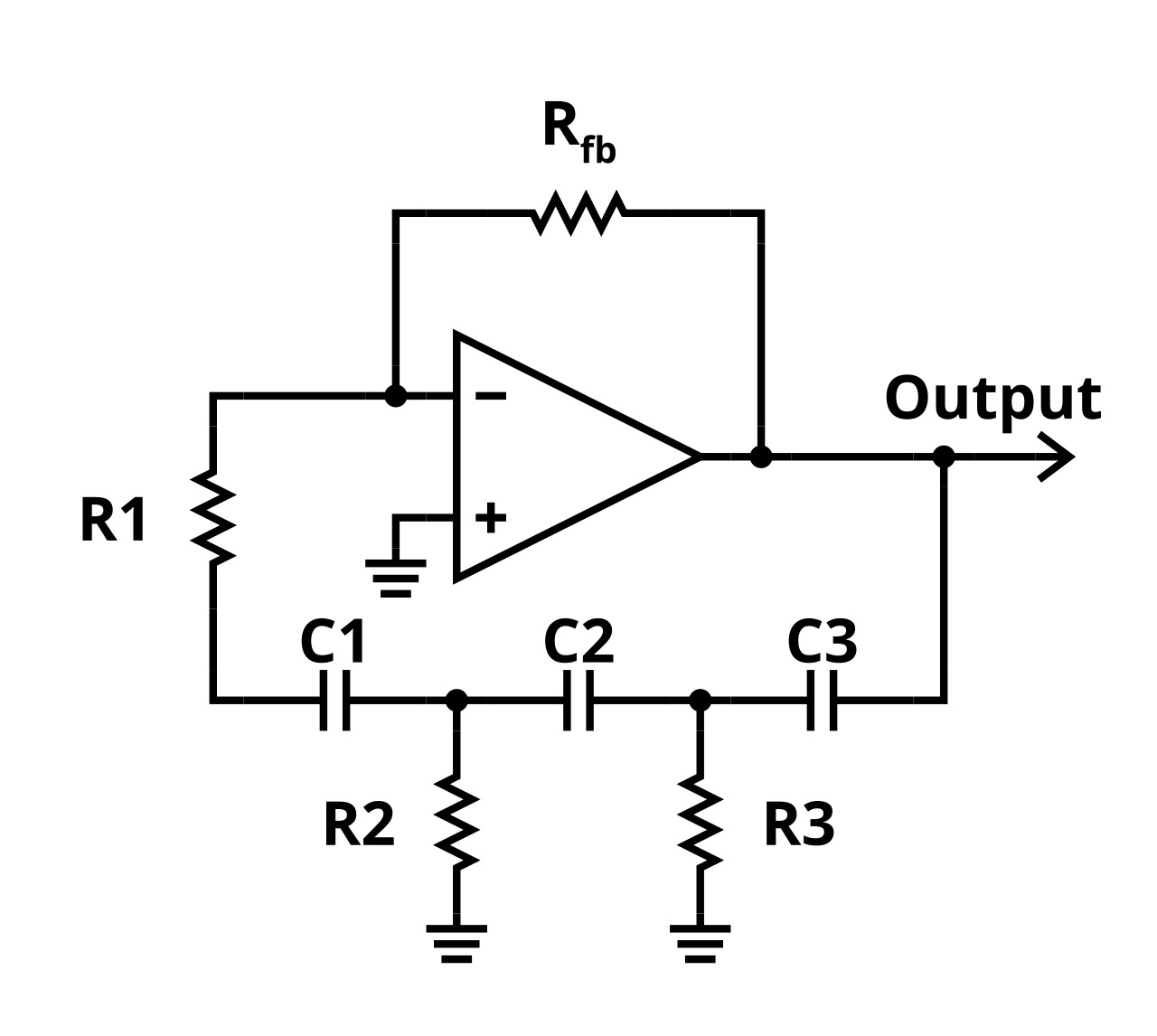 RC phase shift oscillator.svg