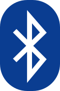 Bluetooth logo (20th/21st-century bind rune of ᛡ (Hagall) and ᛒ (Bjarkan))