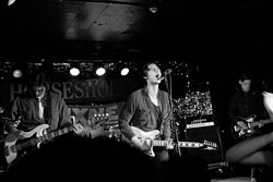Iceage performing in Toronto in 2013