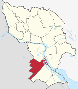Area of Jarovce in Bratislava