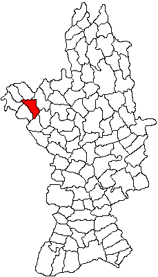 Location in Olt County