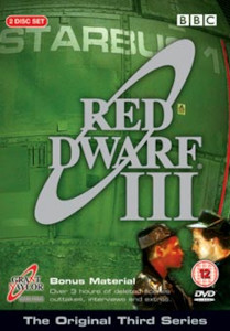 The UK cover for the DVD release of Red Dwarf III