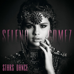 The cover image features the face of Selena Gomez, laden with ornaments, upon a black background. The album title appears at the bottom left.