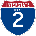 Interstate 2 marker