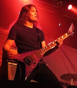 Dreyer performing with White Wizzard in 2011