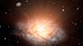 WISE J224607.57-052635.0 is the most luminous galaxy in the universe (artist's impression).[29][30]