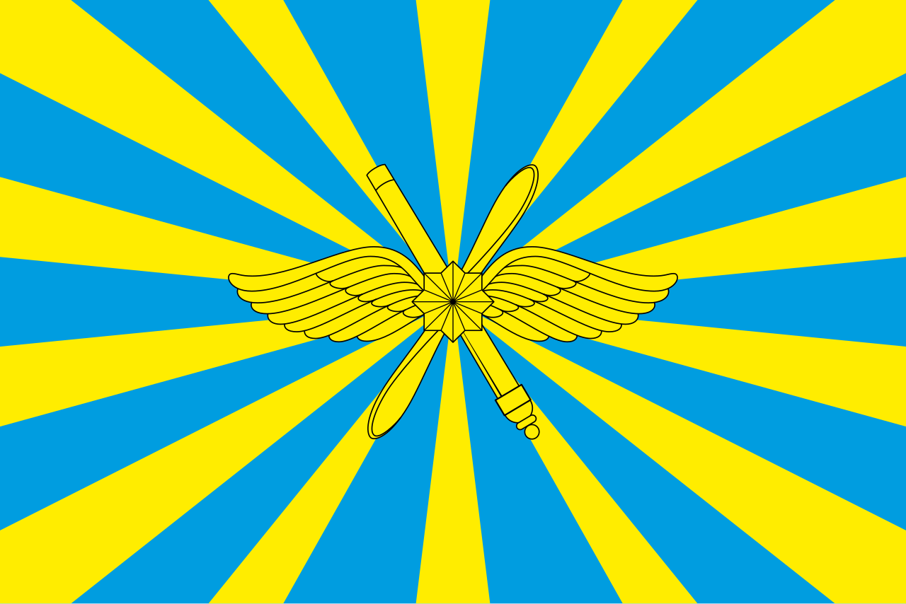 Flag of the Russian Aerospace Forces.svg