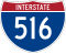Interstate 516 marker