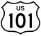 U.S. Route 101 Bypass marker