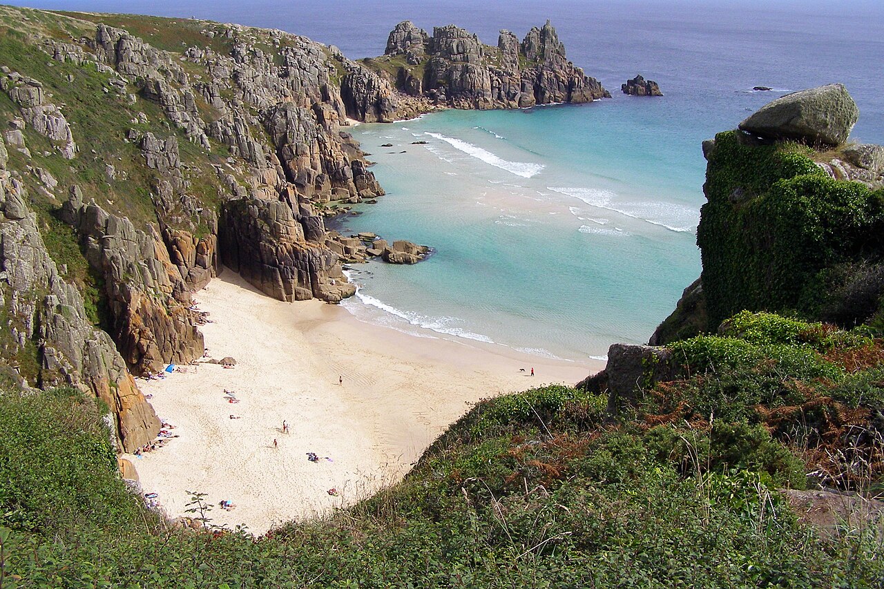 Pednvounder beach from treen cliff.jpg