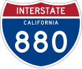 Interstate 880 marker
