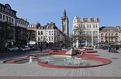 The parade ground and the belfry
