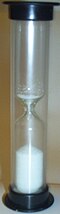 A contemporary sand timer