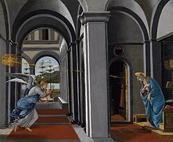 Annunciation, c. 1490, Glasgow