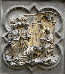 Adoration of the Magi, Lorenzo Ghiberti, 1402–1423