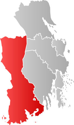 Larvik within Vestfold