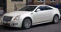 2011 Cadillac CTS coupe (launch model)