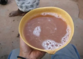 Burukutu, a locally-made beer using Guinea corn in Nigeria