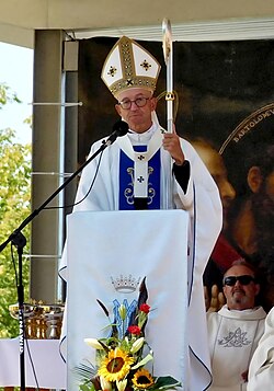 Adrian Galbas, Archbishop of Warsaw, during homily (15 August 2025)