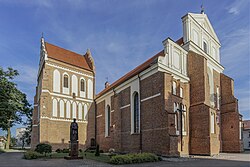 Gothic Cathedral of Saint Michael the Archangel in Łomża