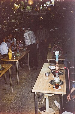 Chaikhaneh in Isfahan, Iran, 1999
