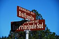 Bilingual street signs in St. Martinville, Louisiana