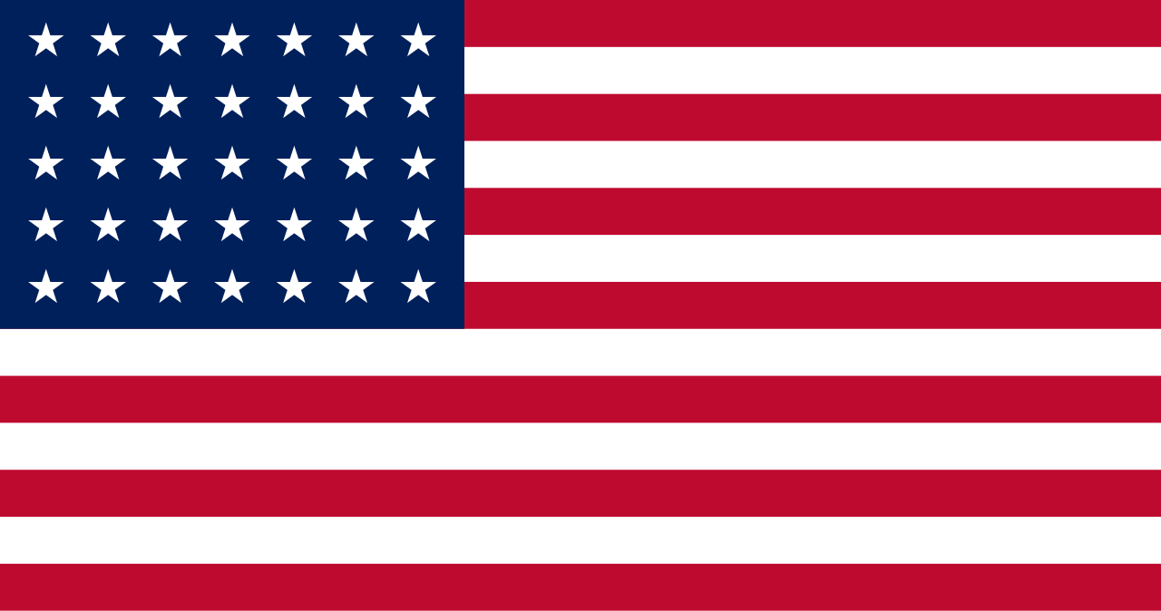 Flag of the United States (1863–1865).svg