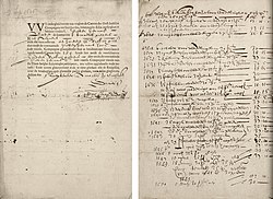 One of the oldest known stock certificates, issued by the VOC-chamber of Enkhuizen, dated 9 September 1606