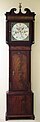 Mahogany longcase clock by John Alker, early 1800's.