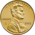 24kt gold 2025 Omega penny
