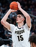 Zach Edey was selected 9th overall by the Memphis Grizzlies.