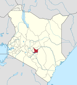 Location in Kenya