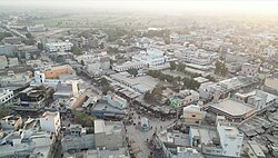 Aerial view of Digri town