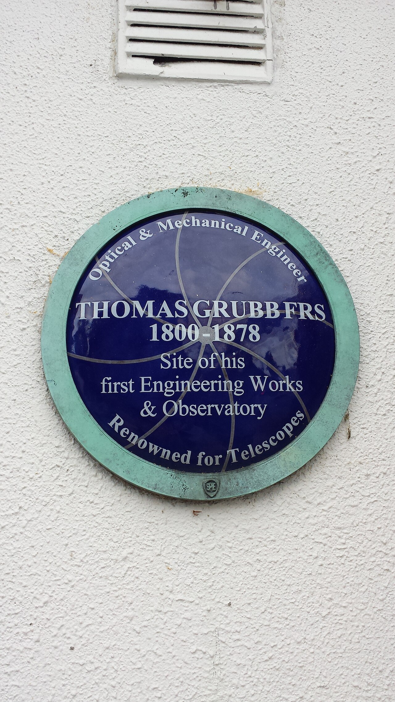 Thomas Grubb, FRS (commemorative plaque).jpg
