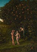 Lucas Cranach the Elder, Paradise (detail), 1530
