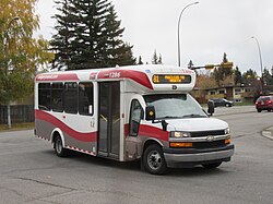 ARBOC cutaway van chassis transit bus