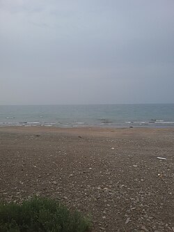 Beach in the state of Saham, Sultanate of Oman