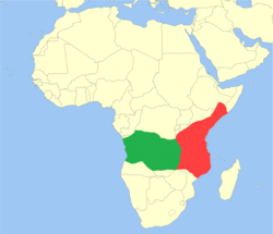 Map of range