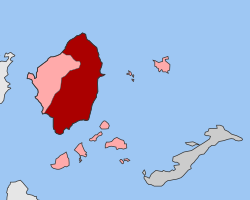 Location within the regional unit