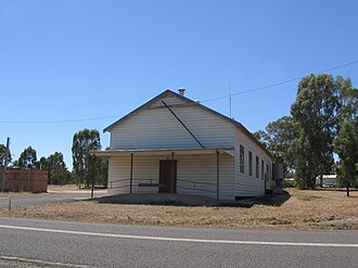 Public hall at Costerfield, 2008