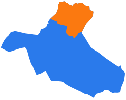 Location of Trasona in Corvera