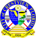 Official seal of Crestview, Florida