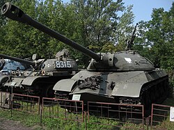 IS-3 heavy tank at the Museum Polskiej Techniki Wojskowej in Warsaw