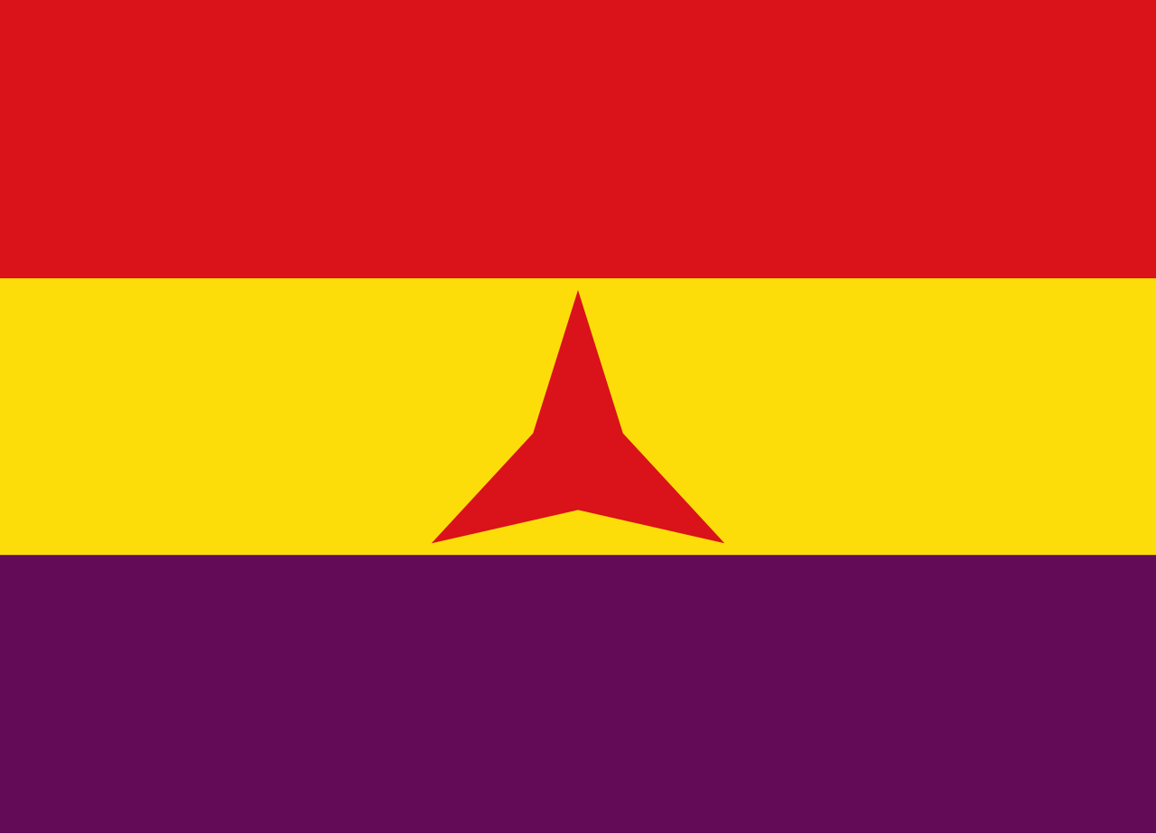 Flag of the International Brigades.svg