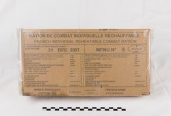 French individual reheatable combat ration