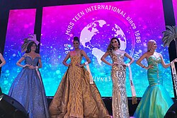 Miss teen international competition in Guayaquil, Ecuador